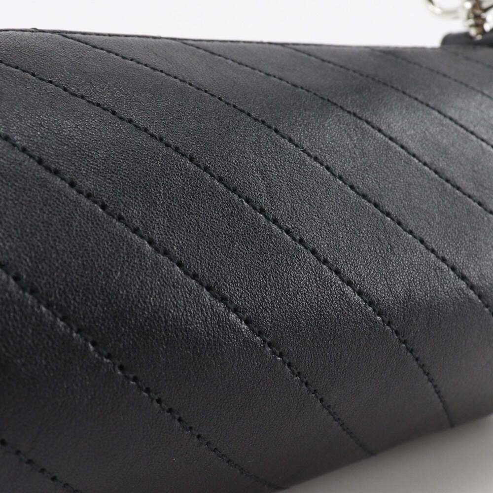 GUCCI Authentic Black Leather Shoulder Bag - Picture 10 of 16
